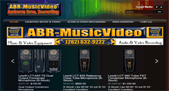 Desktop Screenshot of abr-musicvideo.com